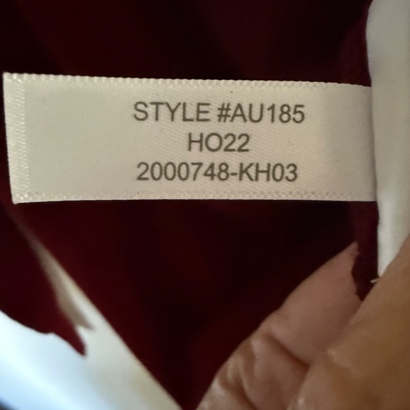 J. Crew Dark Red Merino Wool Blend Turtleneck Sweater Size Large - Picture 12 of 12